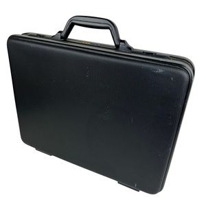 Vintage Hard Shell Briefcase Black Combination- No Key HITMAN MAFIA